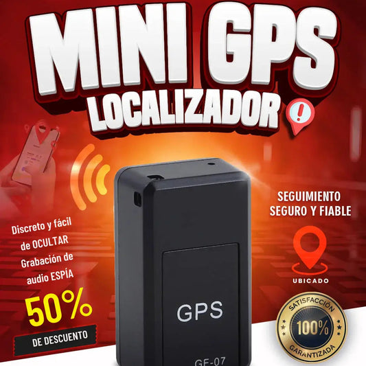 Mini GPS Rastreador: Protege lo que más amas 🚨