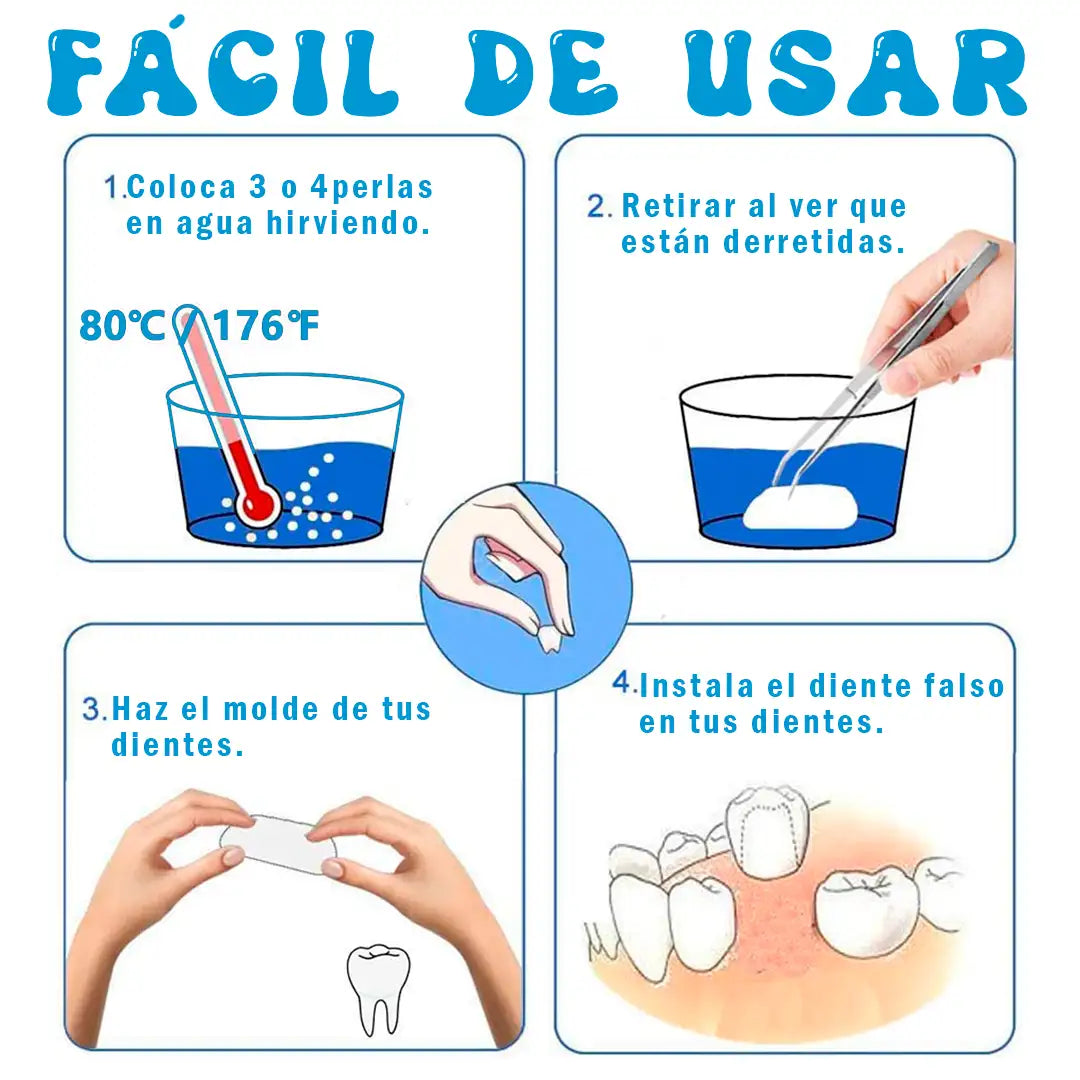 Resina Dental Moldeable: Logra Tu Sonrisa Perfecta 😍