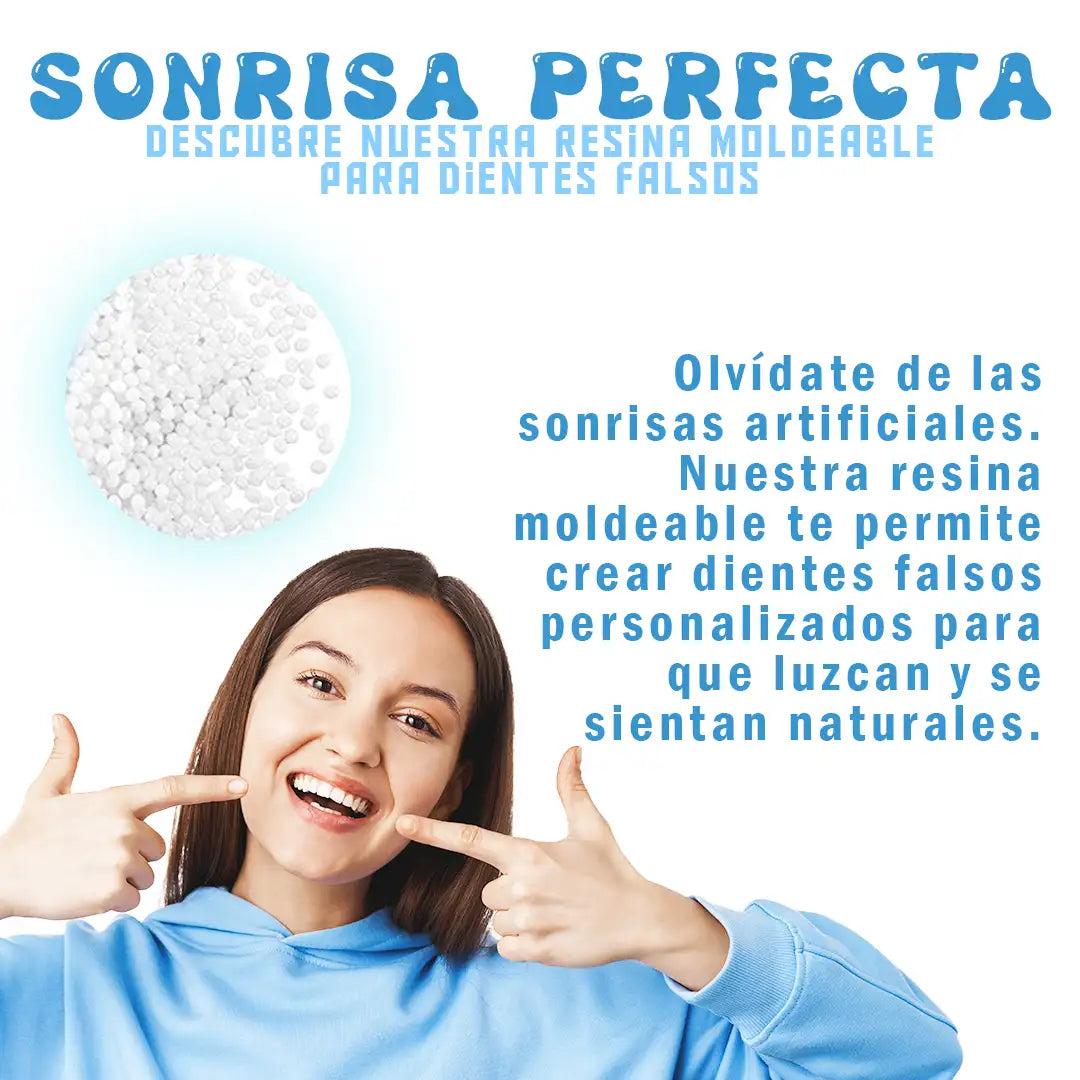 Resina Dental Moldeable: Logra Tu Sonrisa Perfecta 😍