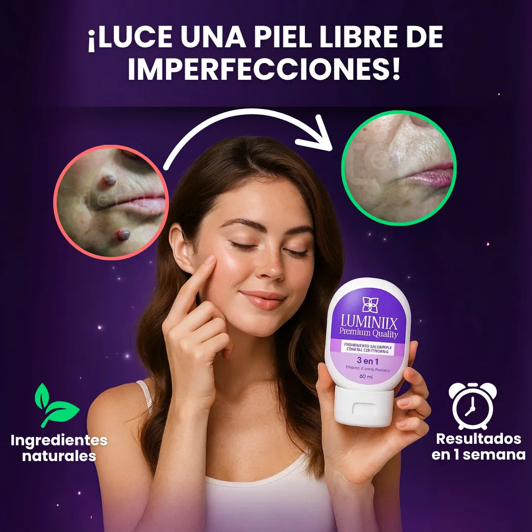 Luminux eliminador de verruga en 7 días😍