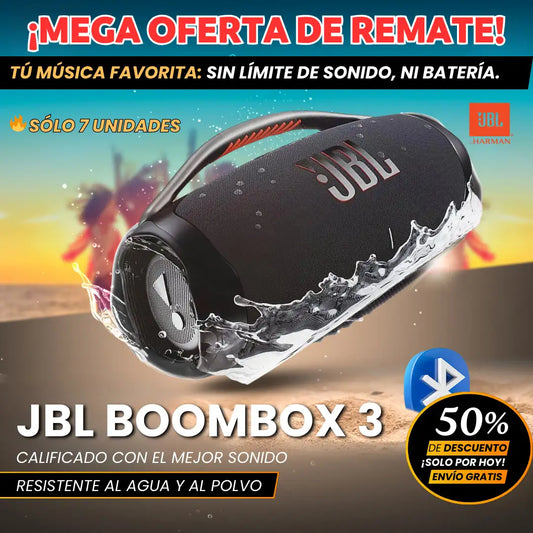 Parlante JBL Boombox 3: Calidad de Sonido Superior 🎶