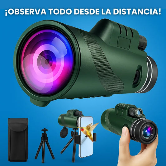 Telescopio Monocular: Observa todo desde la distancia👁️