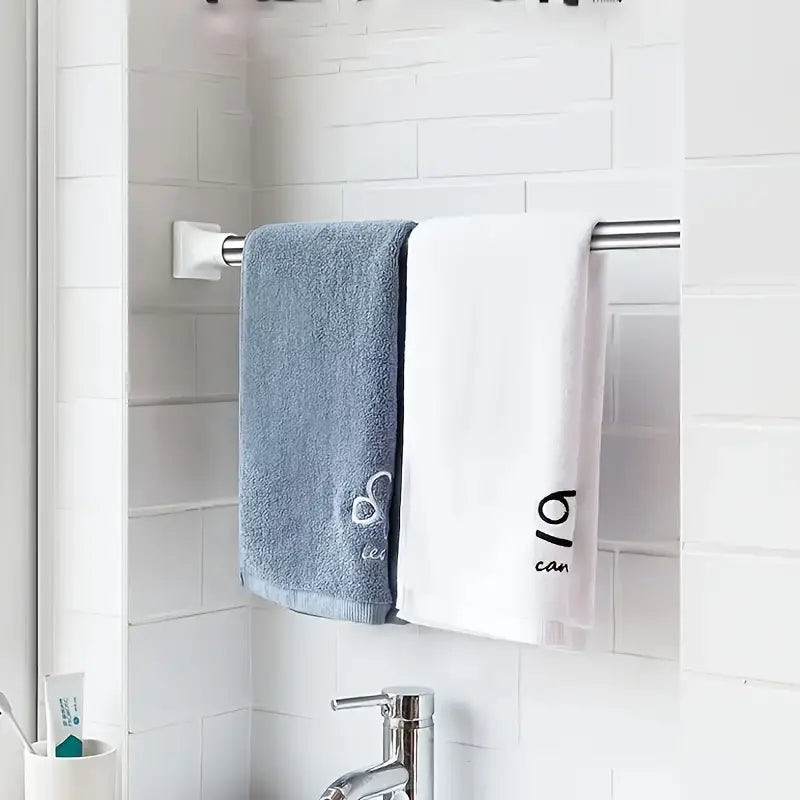 Barra Plegable Expandible Ropa Baño