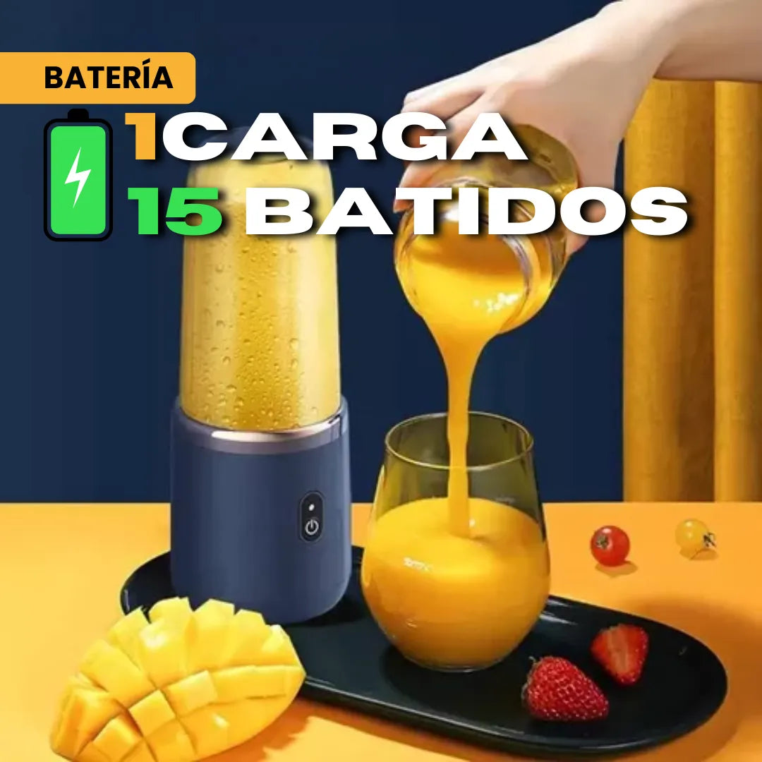 Licuadora Portatil Jugos 2 Vasos